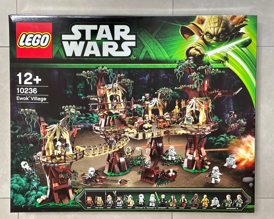 Lego star shop wars village ewok