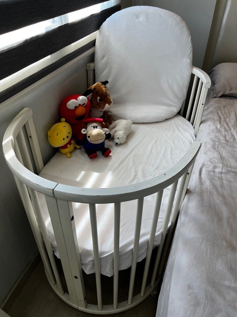 Gumtree stokke discount cot