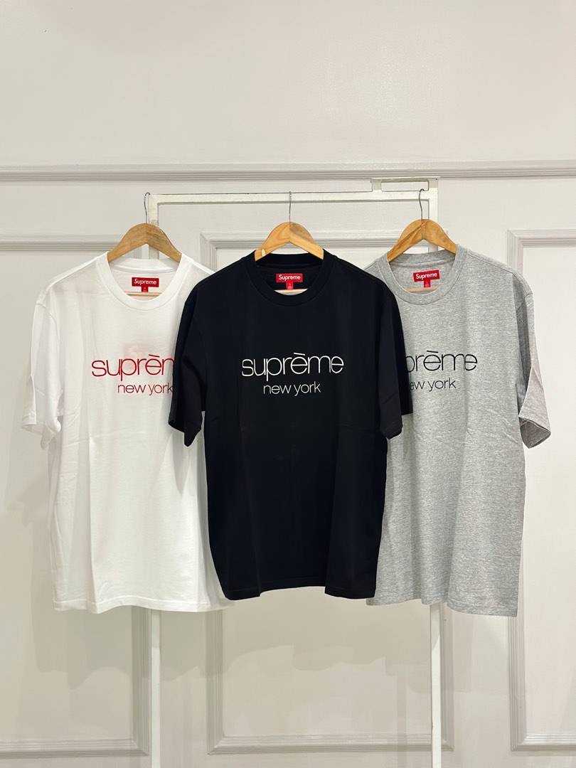 Supreme Classic Logo SS Top, Men's Fashion, Tops & Sets, Tshirts