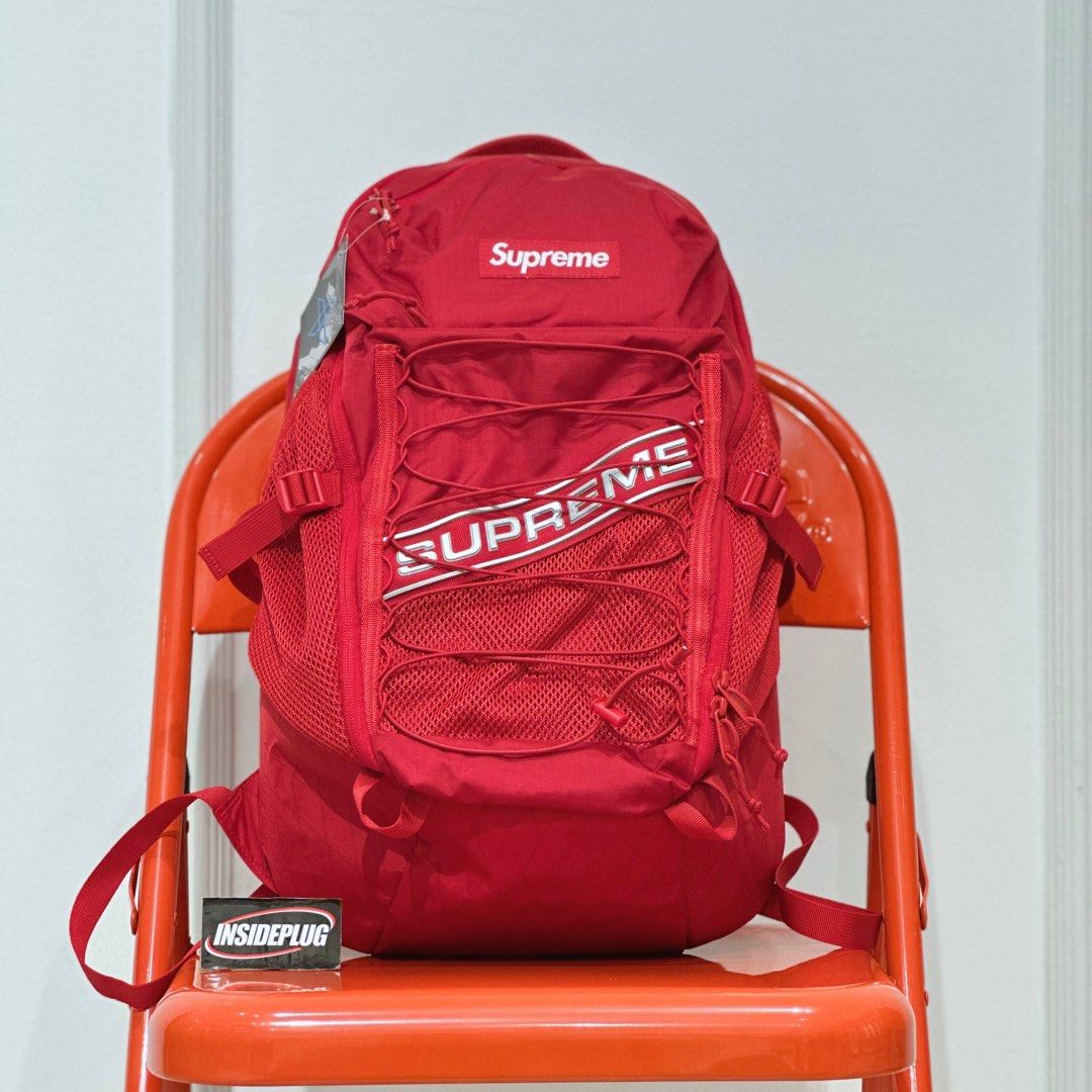 supreme lv backpack, Men's Fashion, Bags, Backpacks on Carousell
