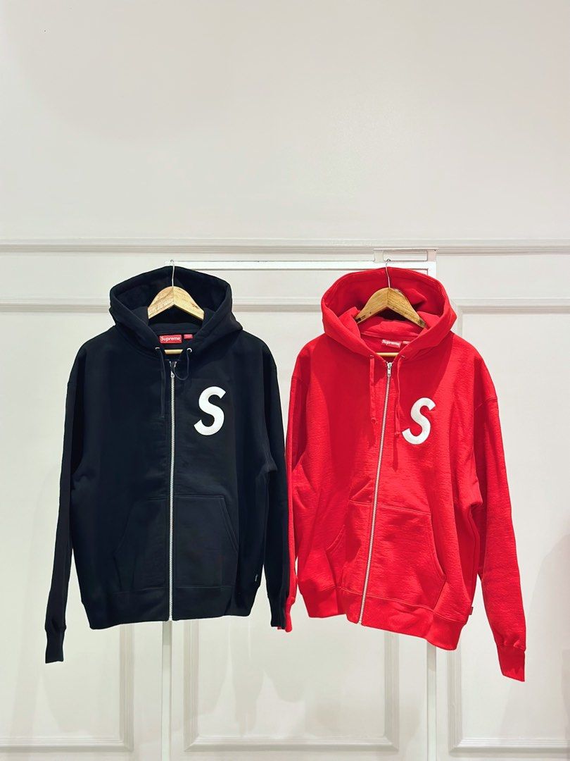 Supreme S Logo Hooded Sweatshirt（Supreme S Logo Zip Up Hooded 