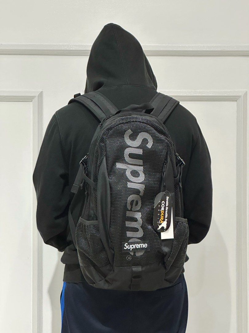 Supreme SS20 Backpack Men s Fashion Bags Backpacks On Carousell