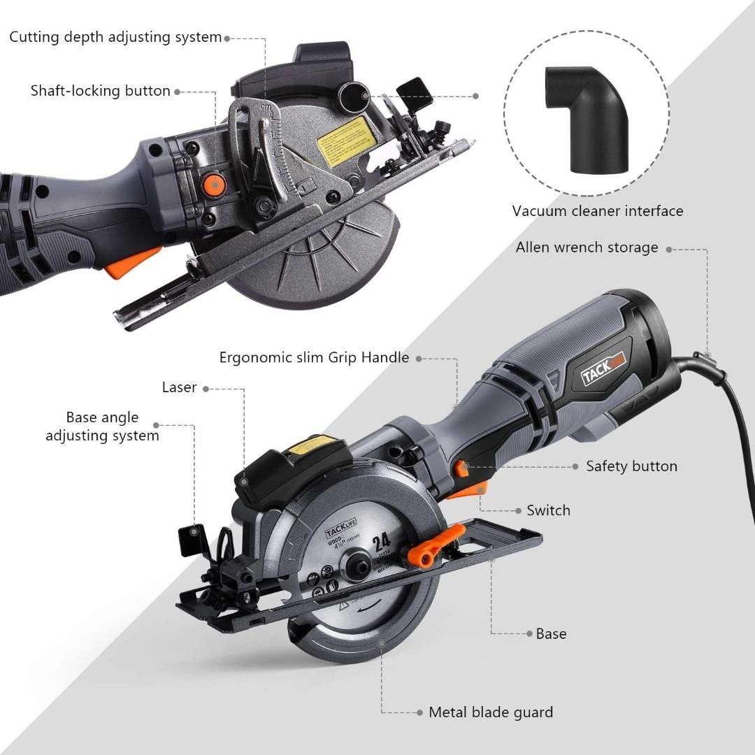 Tacklife circular saw tcs115a deals
