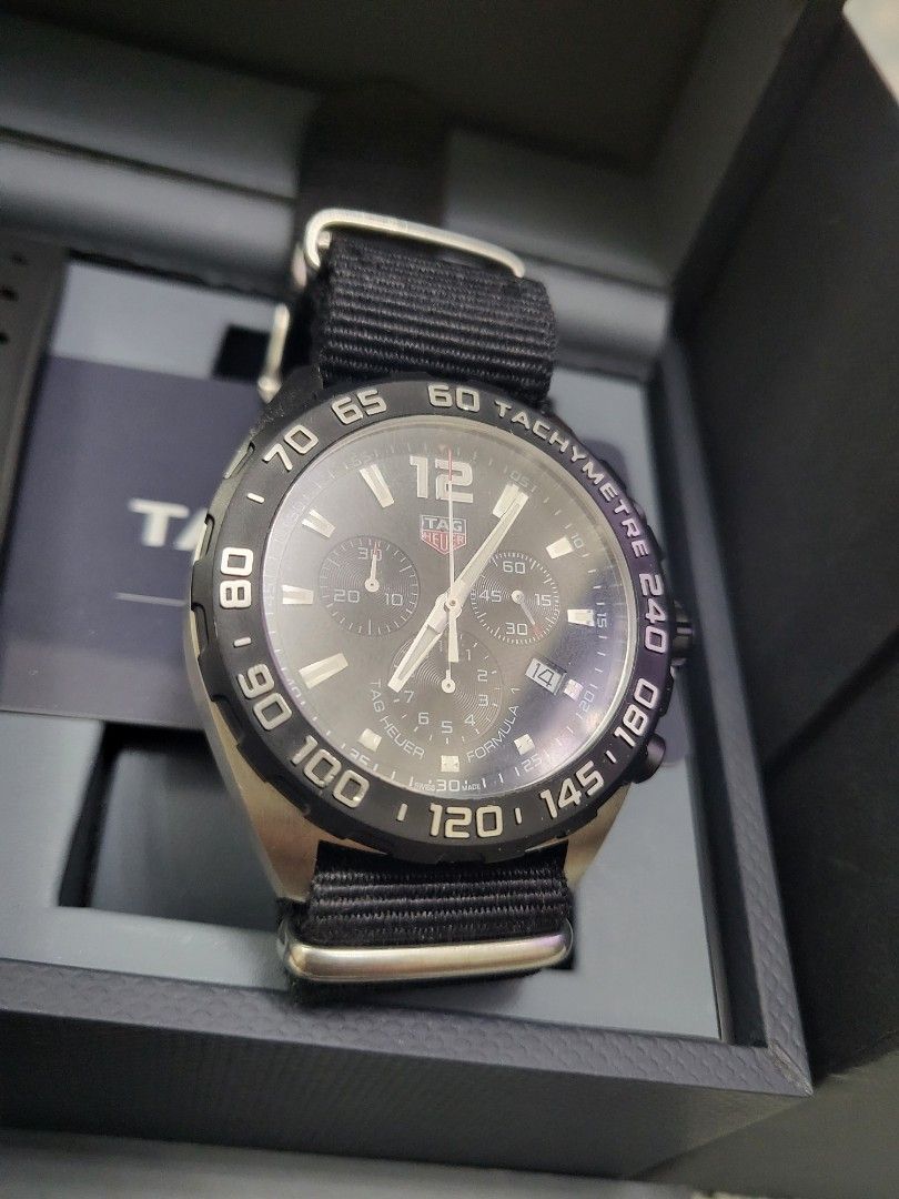 Nato strap for new arrivals tag heuer formula 1