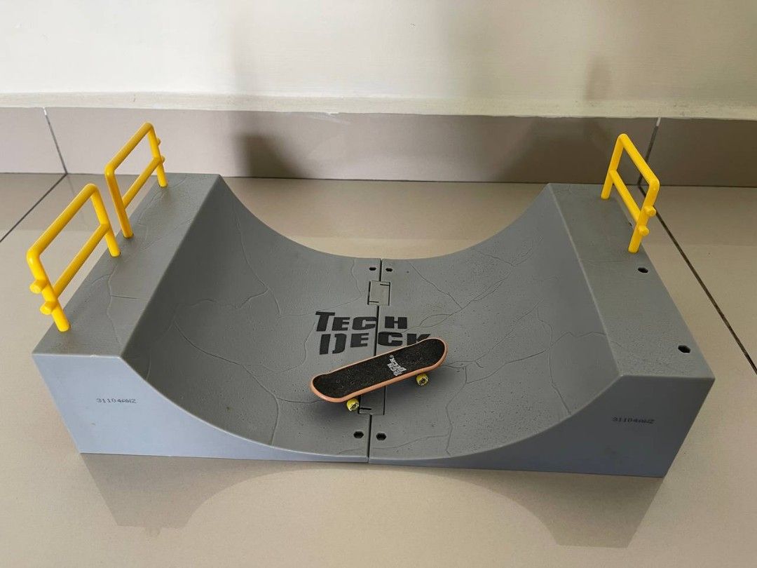 Tech Deck Triple Set Combo Ramp Mini Skateboard Finger Board Mainan KanakKanak, Hobbies & Toys