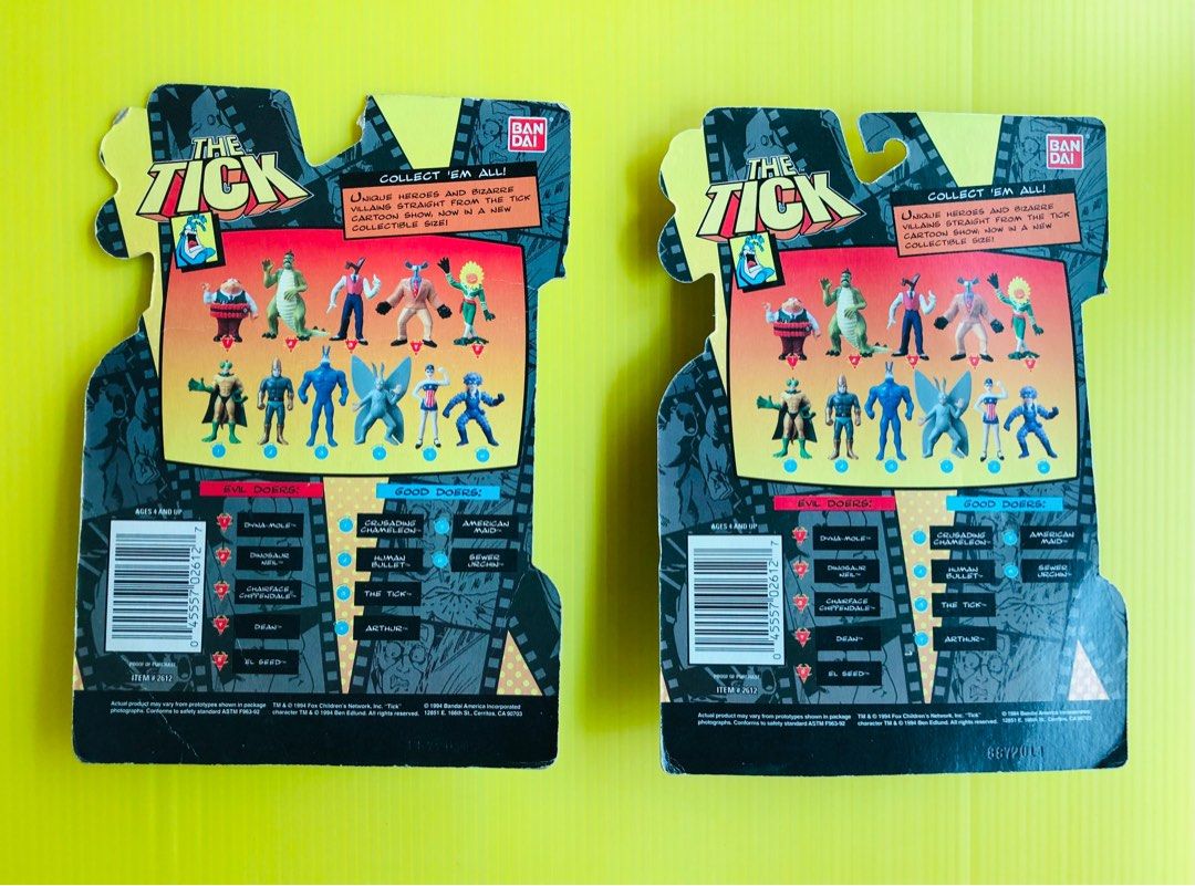 The Tick Collectible Figures, Hobbies & Toys, Toys & Games on Carousell