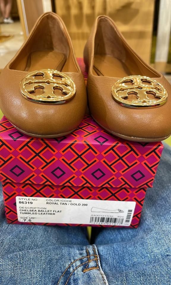 Tory burch chelsea woven flat sales