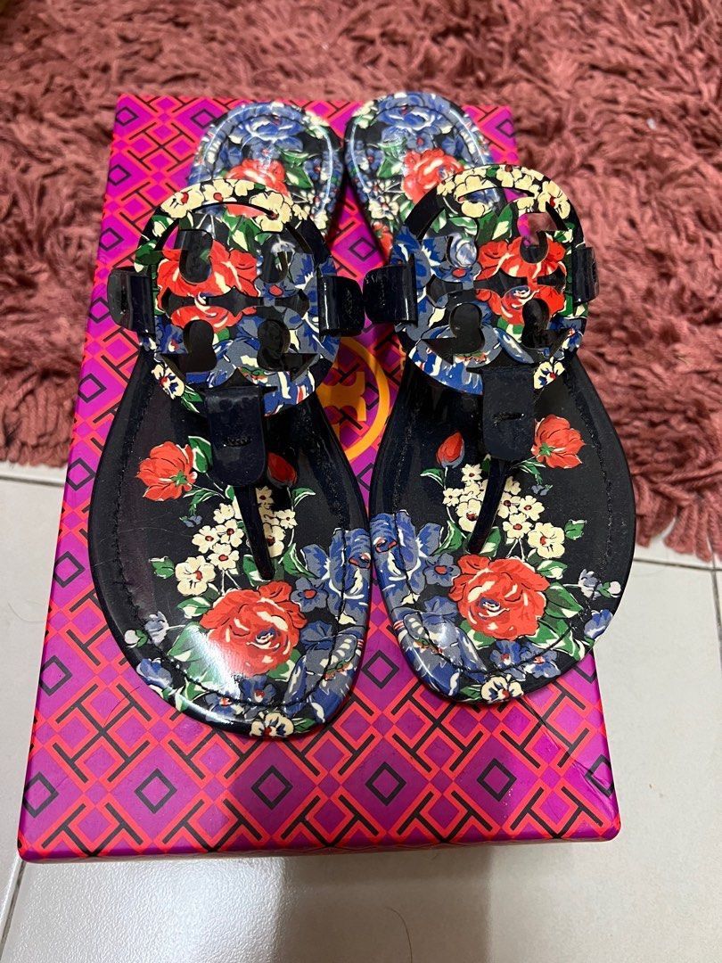Tory burch multicolor miller sandal clearance