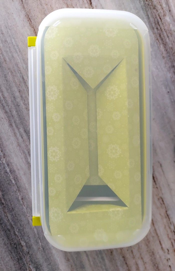 Tupperware brand rectangle box, Furniture & Home Living, Home ...