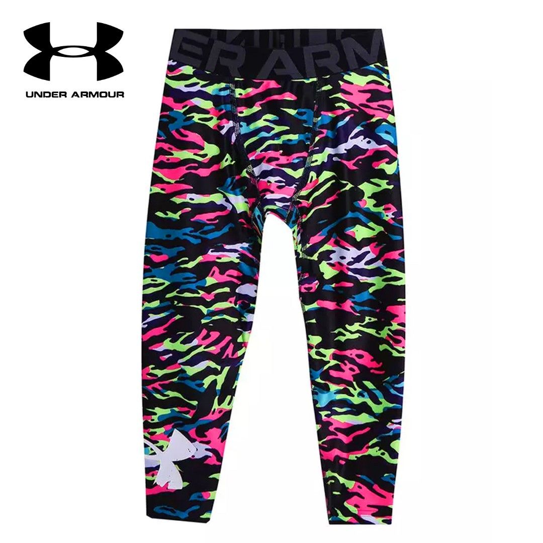 Under Armour 3/4 Printed Leggings/ Workout Pants/ Compression Tights, Men's  Fashion, Bottoms, Joggers on Carousell