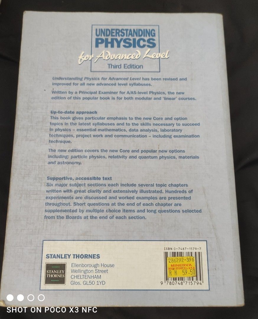 Understanding Physics for Advanced Level (3rd Edition) (1995 Edition ...