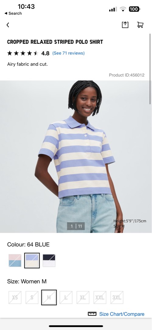 Uniqlo hotsell striped polo