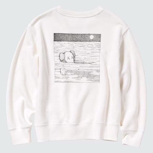 Uniqlo kaws deals sweatshirt