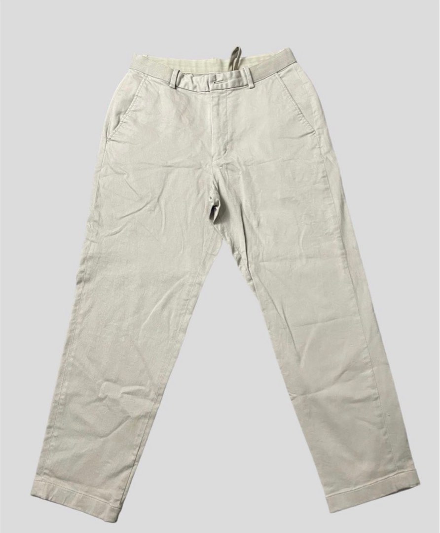 Uniqlo Khaki Pants, Men's Fashion, Bottoms, Chinos on Carousell
