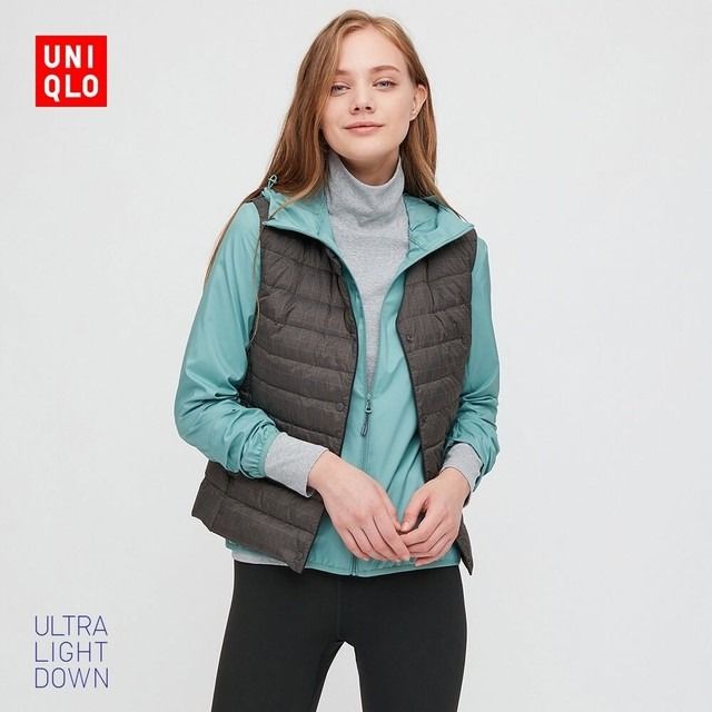 Women ultra light down compact vest clearance