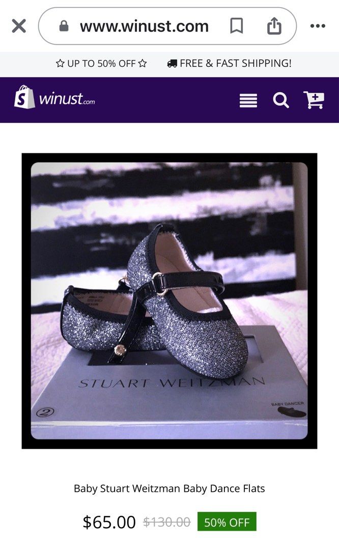 US4 Eur19 Stuart Weitzman Baby Shoes formal shoes Babies Kids Babies Kids Fashion on Carousell