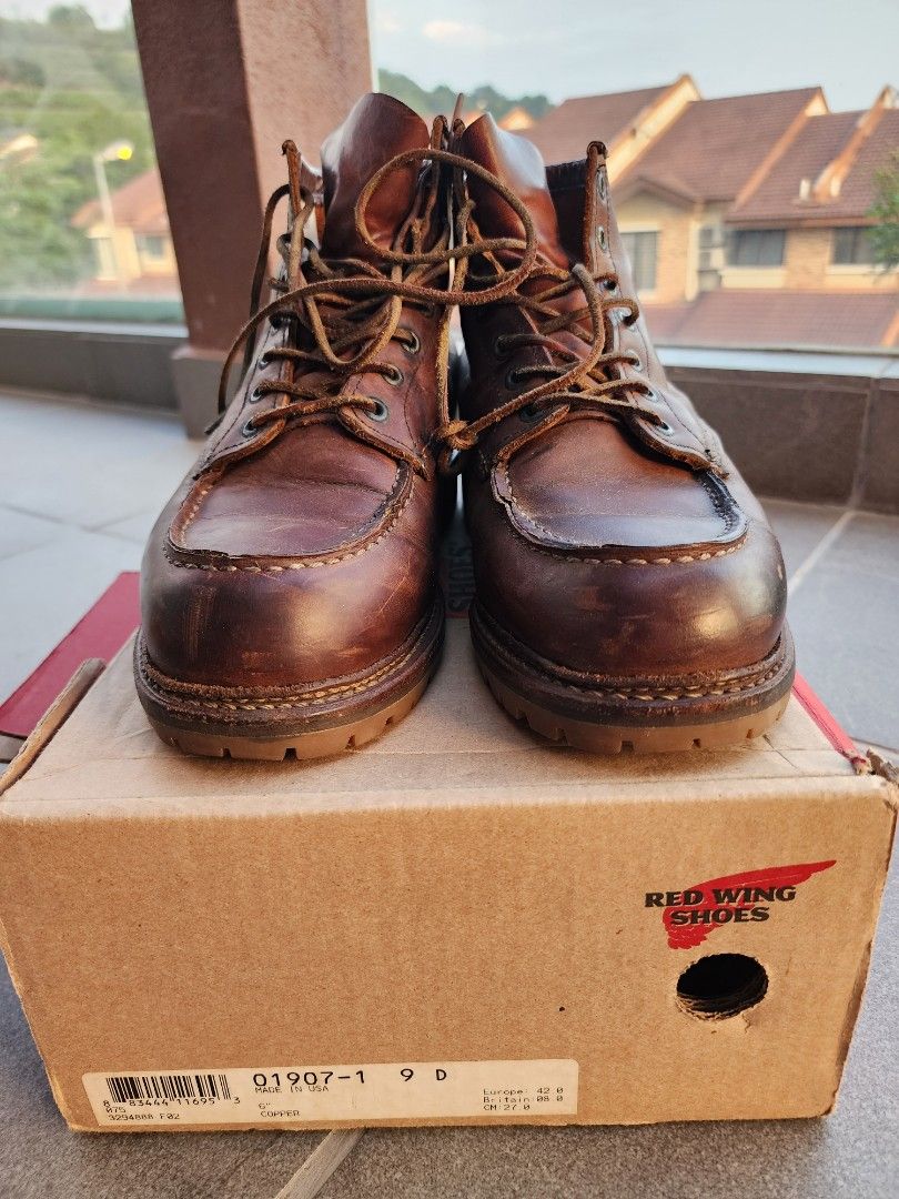Second hand deals red wing boots