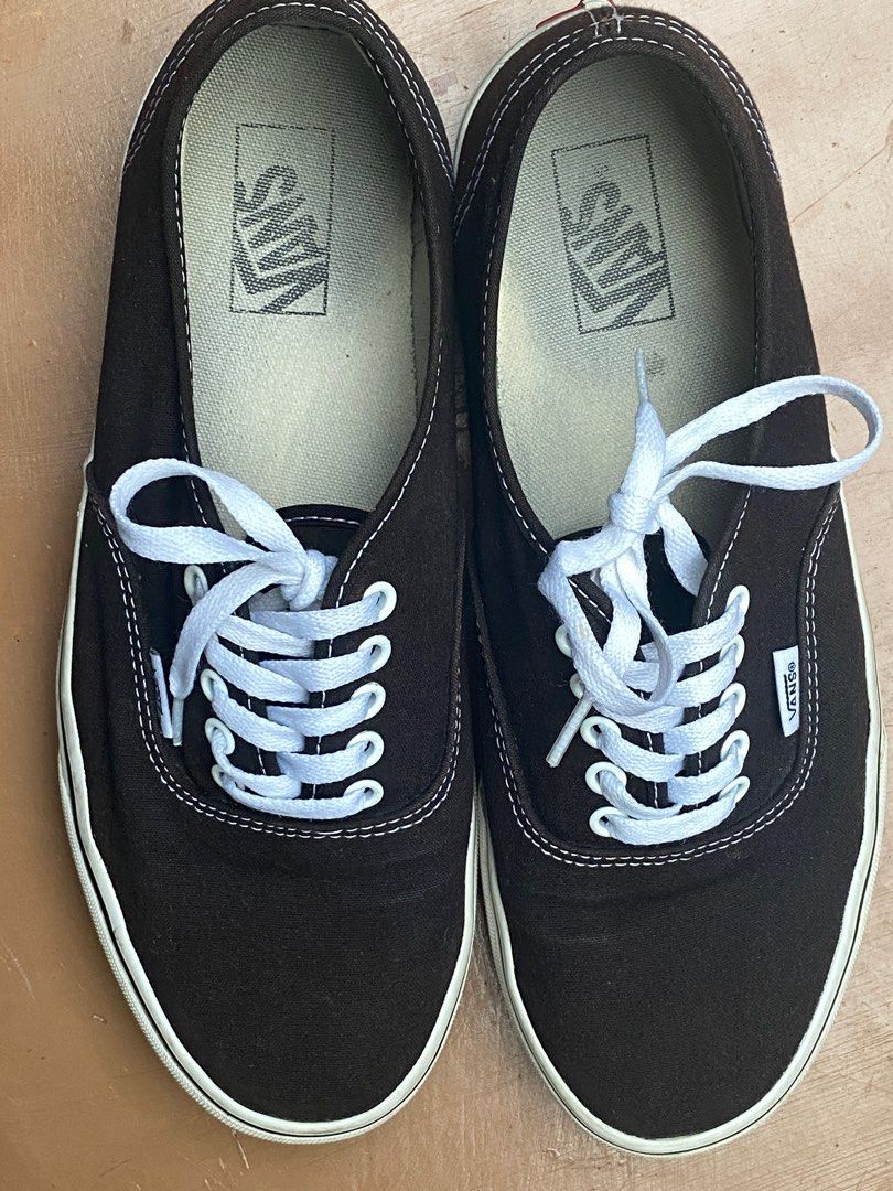Black vans hotsell size 10.5