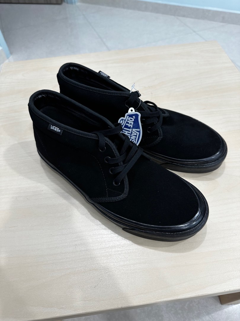 Vans chukka 49 dx Anaheim factory black out colour way