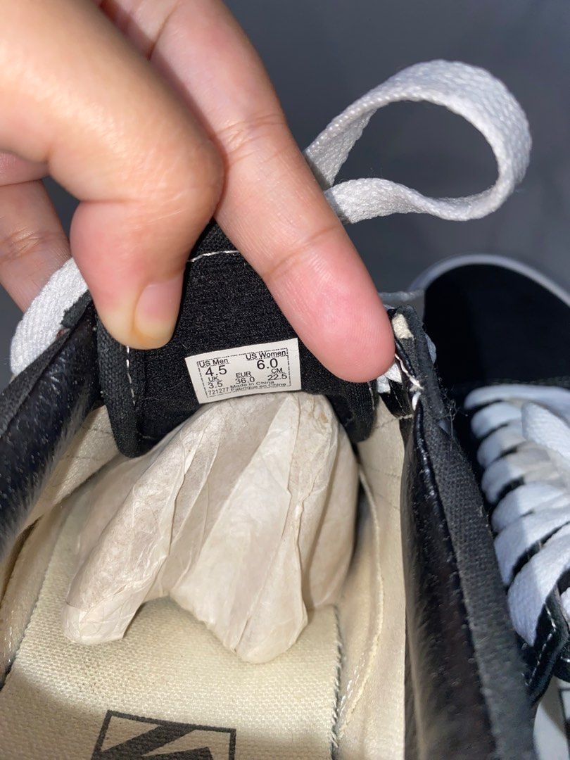 Tag size vans old skool original hotsell