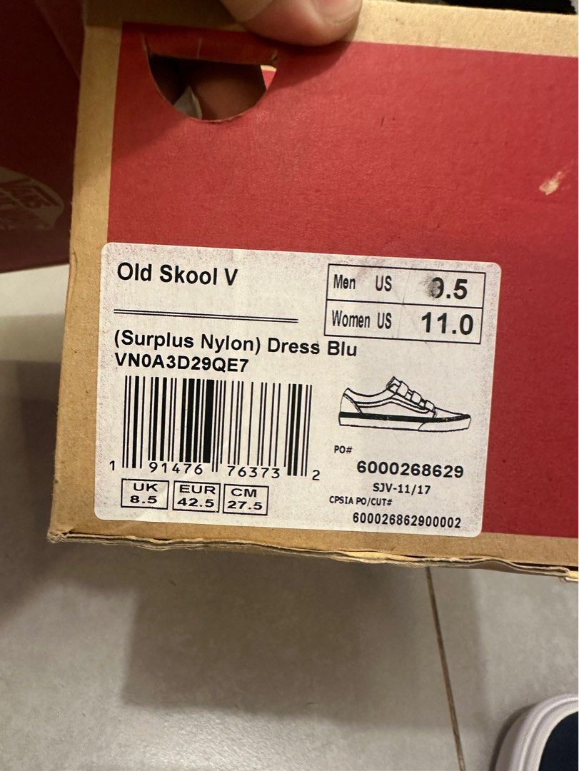 Vans old skool v surplus nylon store