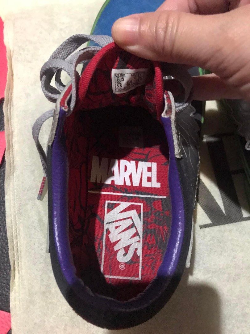 Vans marvel outlet shoes mens