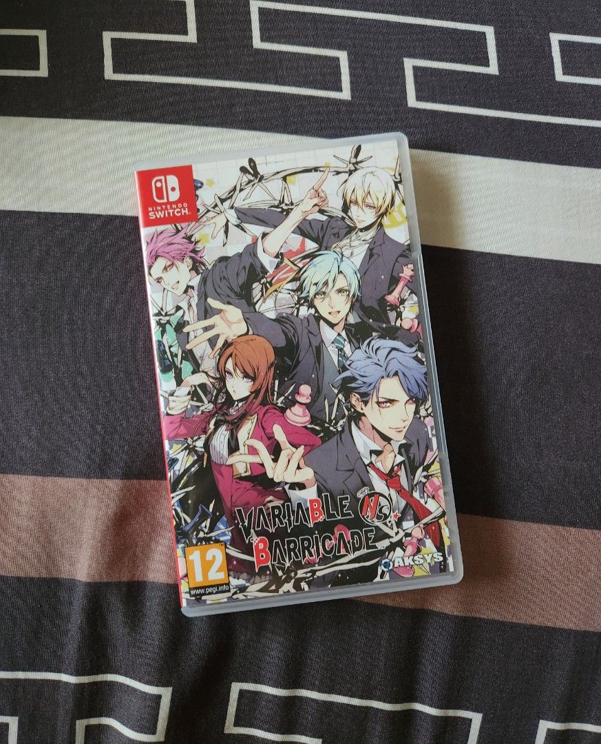 Variable Barricade | Nintendo Switch Game | NSW Game | Otome Game (Category: Nintendo) located in Quezon City. Submitted by zhuangqm (Listing ID 1254684694, Image 1). Description: Used a few times only Game is in good working condition 🔴Complete with ⭕️Game case ⭕️Card Insert ⭕️Game Cartridge 🌸w/ free custom spine RFS : Done playing, Hindi masyado type MOP : ‼️PAYMENT FIRST PO‼️ Gcash / Maya / BDO / UBP Cash (if you opt for Pickup option).