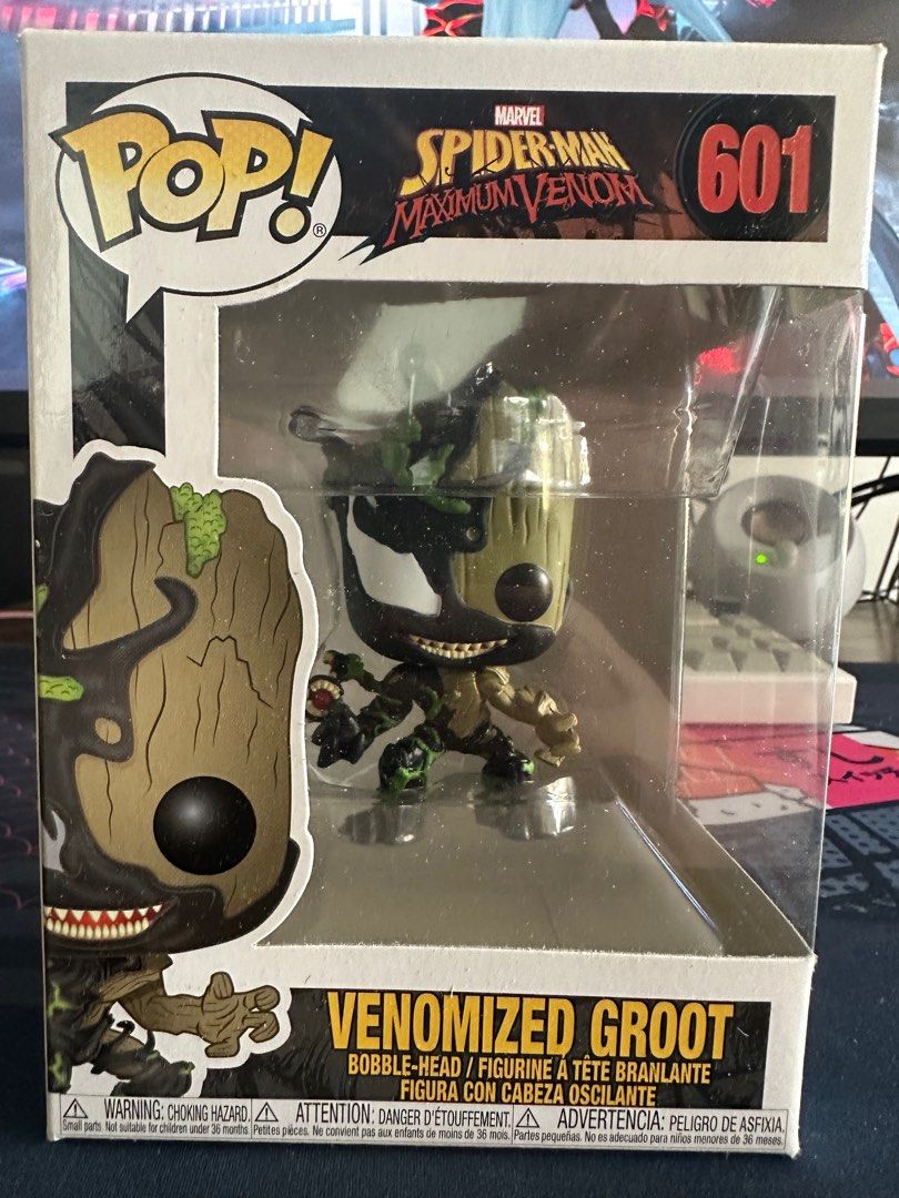 Venomized Groot, Funko Pop, Hobbies & Toys, Toys & Games on Carousell
