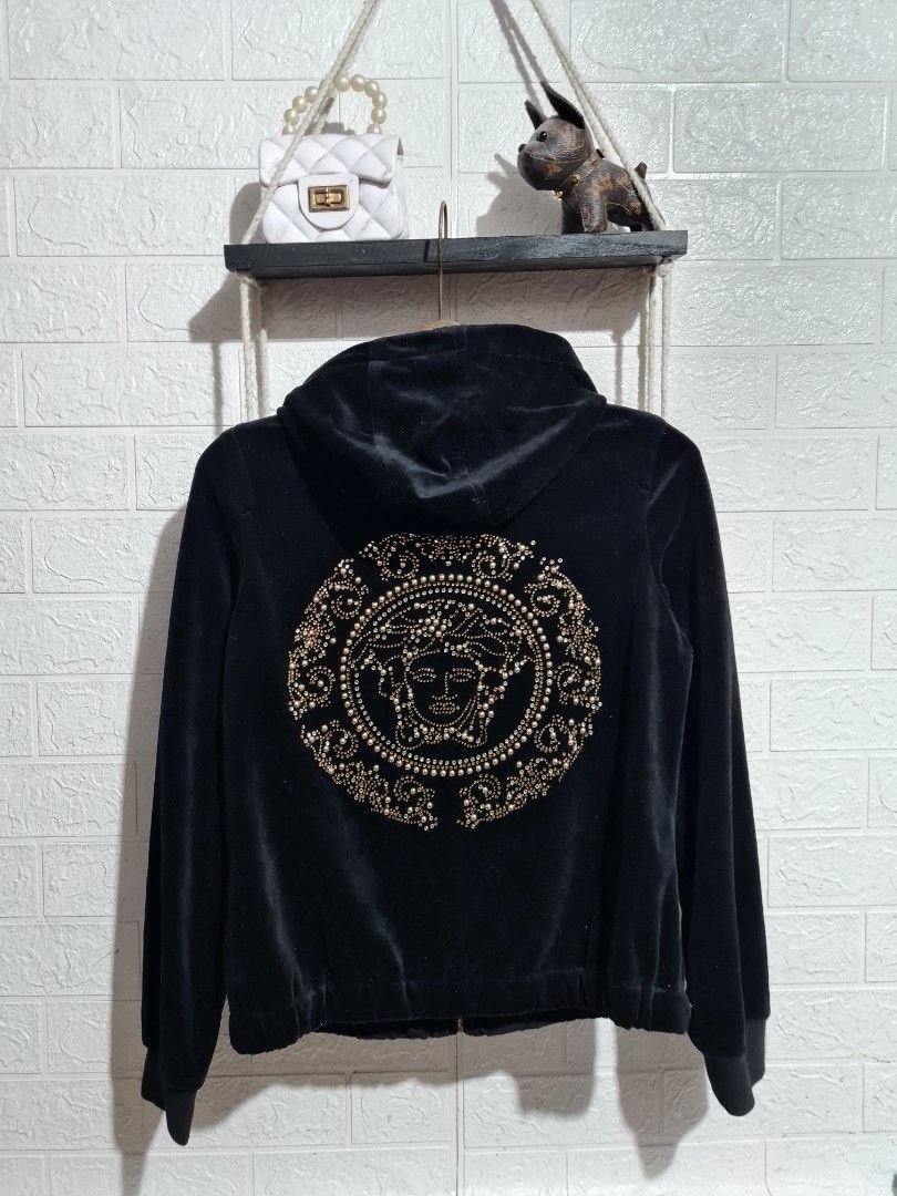 Velvet versace hoodie store