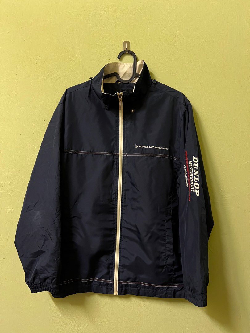 VINTAGE DUNLOP MOTORSPORT JACKET Men s Fashion Coats Jackets