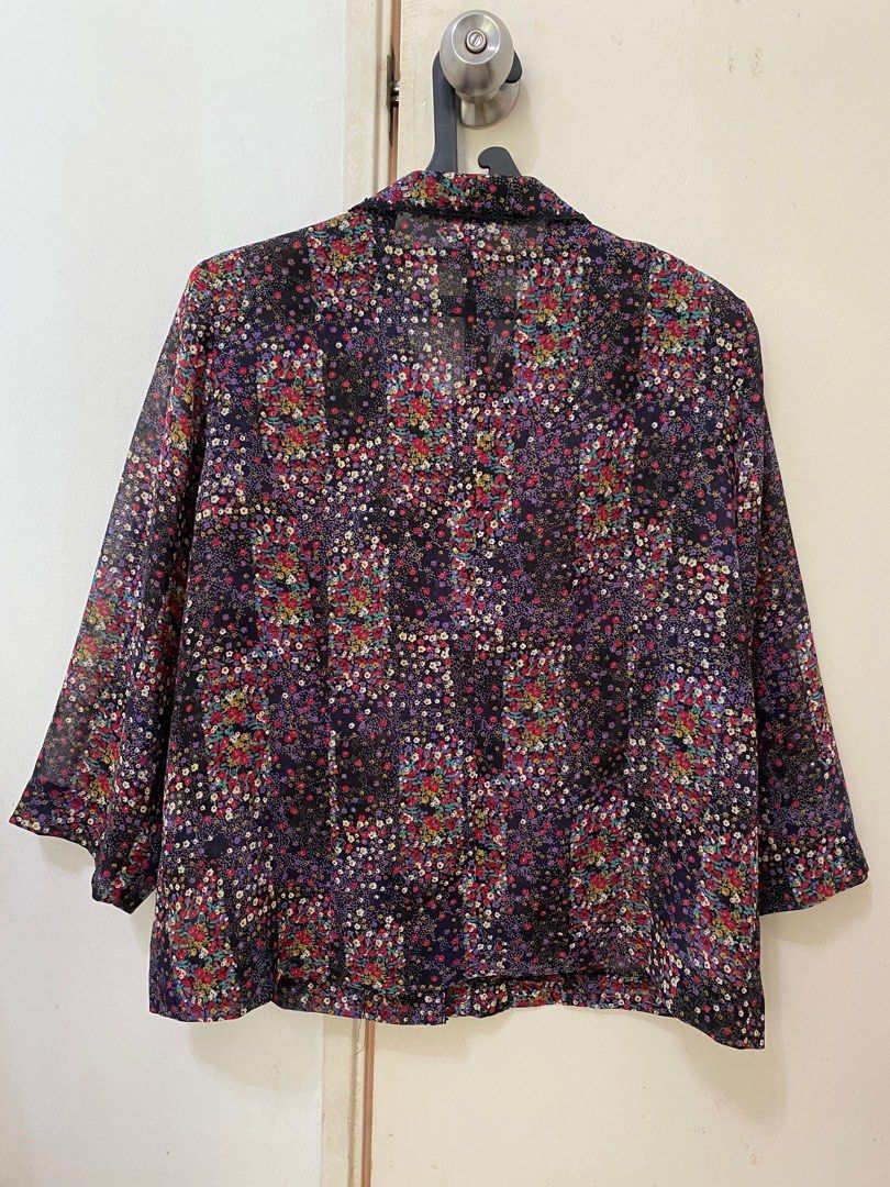 Bdg floral jacquard trucker hot sale jacket