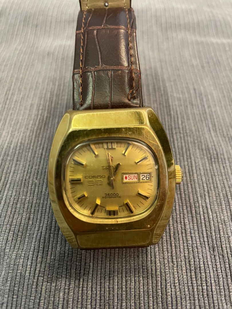 Vintage Gold Titoni Cosmo 99 high beat 36000bph, Everything Else ...