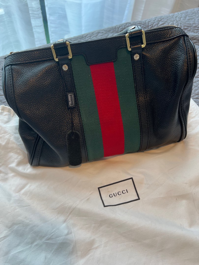 Gucci Boston Vintage 35CM, Luxury, Bags & Wallets on Carousell