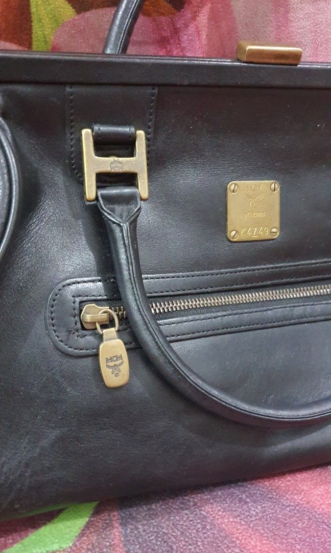 MCM vintage doctor's bag, Luxury, Bags & Wallets on Carousell