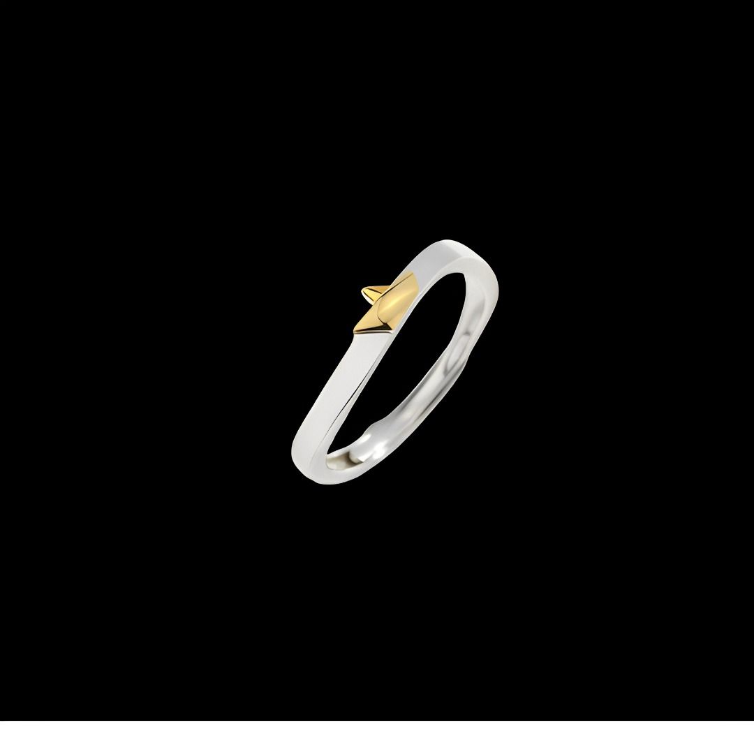 Gold ring outlet black