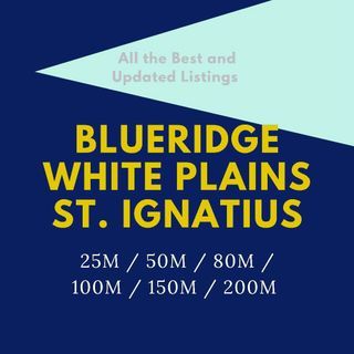 Whiteplains, Blueridge, White Plains, St.Ignatius, Valle Verde
