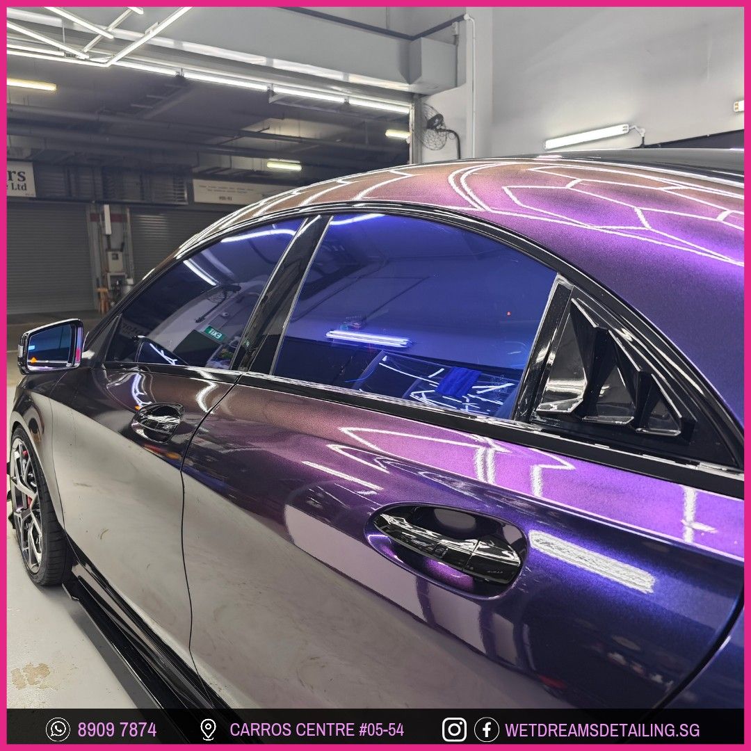 WINDOW TRIM DECHROME CHROME DELETE BLACKOUT GLOSS BLACK CARBON FIBER CARBON IRR 99