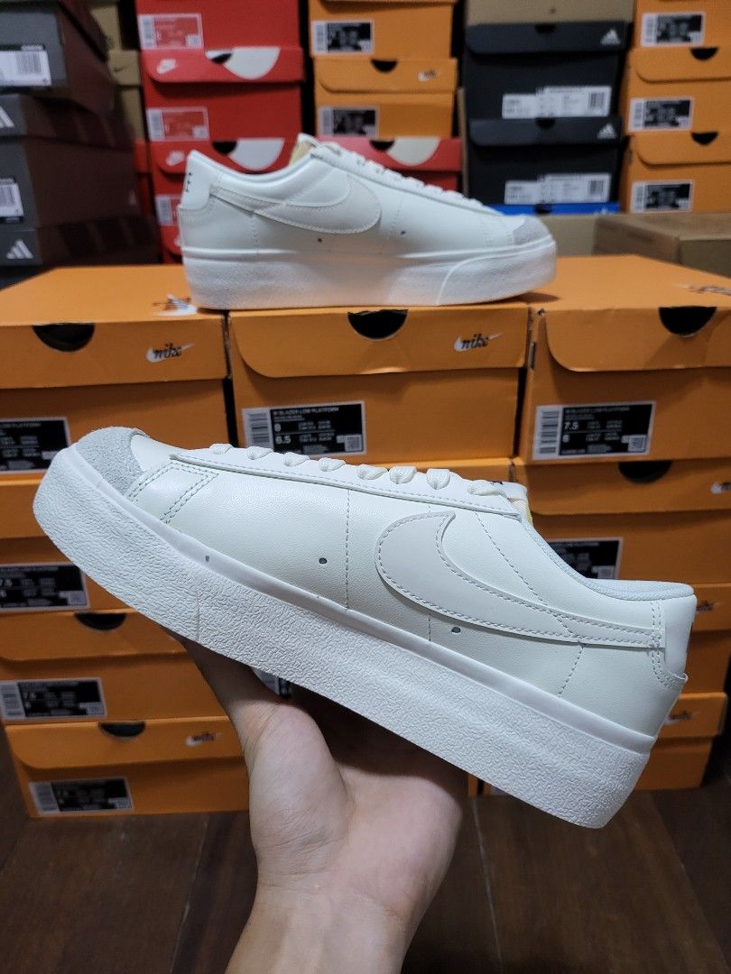 Women's Nike Blazer Low Platform (Category: Sneakers) located in Mandaluyong City. Submitted by civquicio (Listing ID 1254738293, Image 3). Description: Women's NIKE BLAZER LOW PLATFORM Size : 7.5, 8 US (W) Price : 2800 Guaranteed 100% original Money back guaranteed if proven fake Location : Mandaluyong Delivery : grab, lalamove, mr speedy, borzo, lbc, j&t.