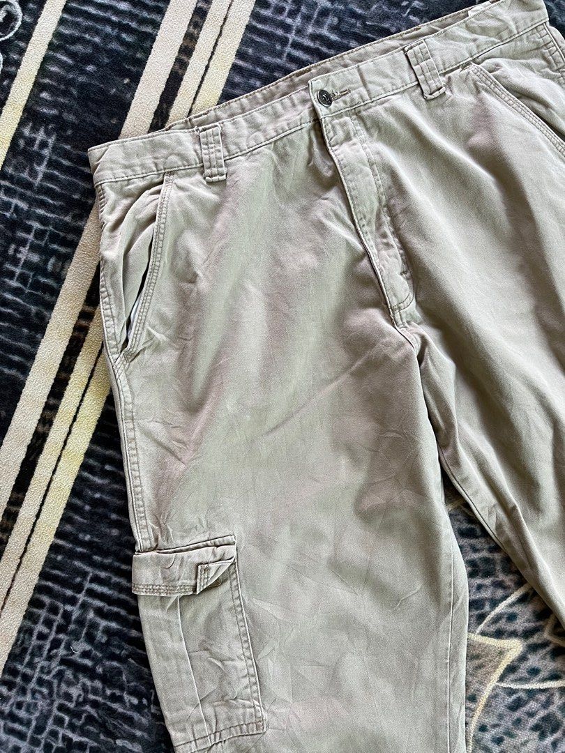 Wrangler cargo pants with elastic waist sale
