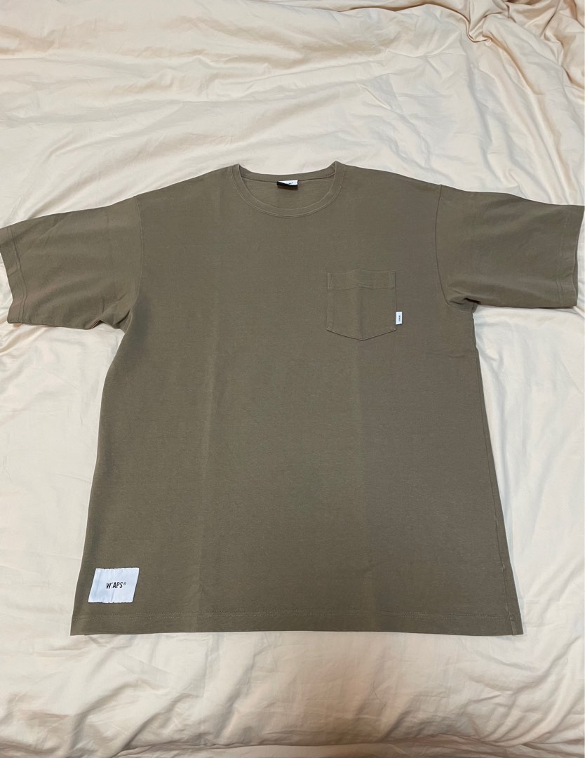 Wtaps tee Blank SS 01, 男裝, 上身及套裝, T-shirt、恤衫、有領衫