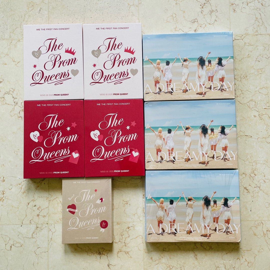 wts ive the prom queens dvd / blu-ray / kihno + a dreamy day 