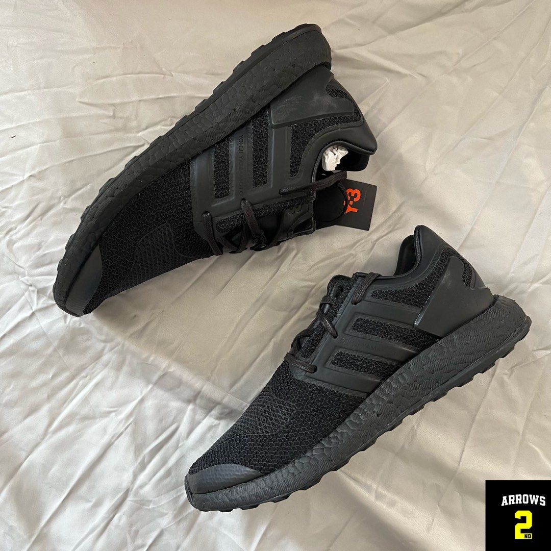 Y3 Adidas Pure Boost Triple Black ultraboost descendant Wtaps