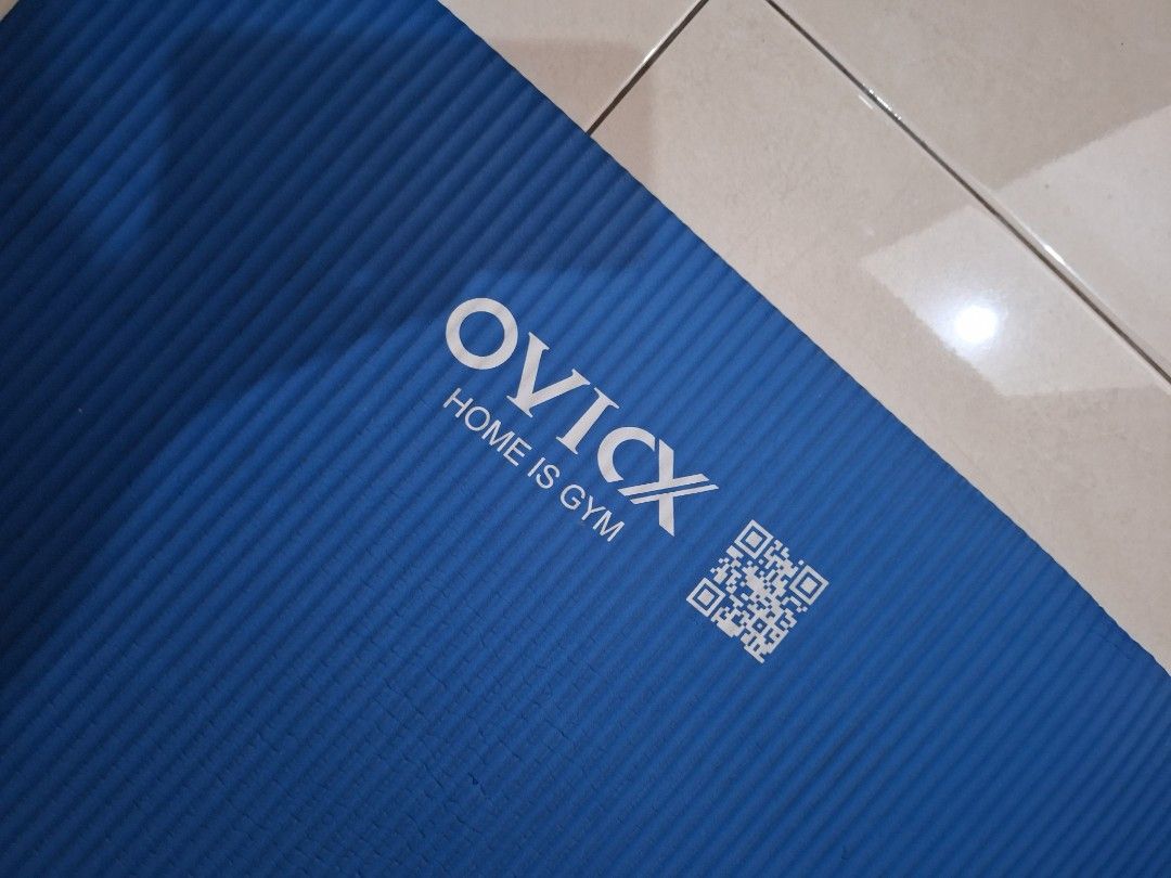 Yoga Mat Ovicx Olah Raga Perlengkapan Olahraga Lainnya di Carousell
