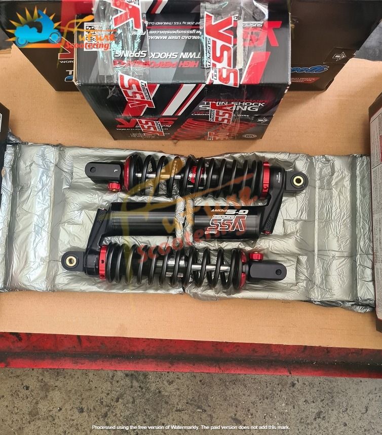 YSS Rear suspension / Absorber and Fork kit for Maxi-scooters ...