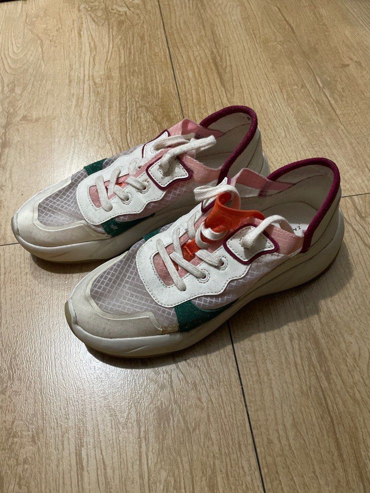 Zara mesh shop combination sneakers