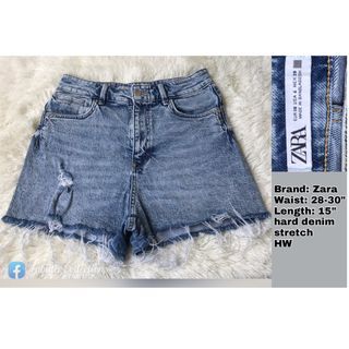 Zara denim shorts