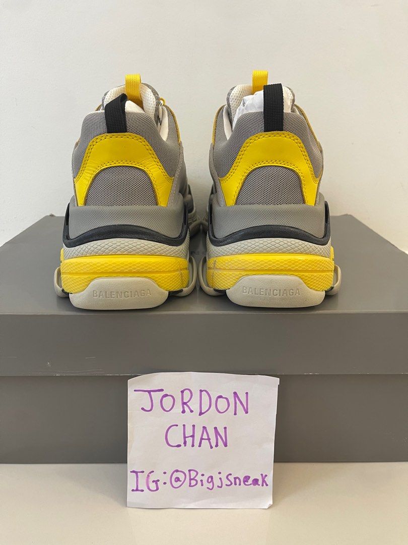 Balenciaga triple 2025 s jaune