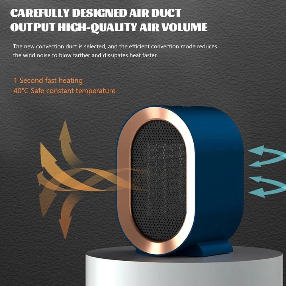 1200W Electric Heater Low Noise Air Circulation Hot Air Blower Ceramic  Heating Machine for Home Office, TV u0026 Home Appliances, Air Conditioners u0026  Heating on Carousell
