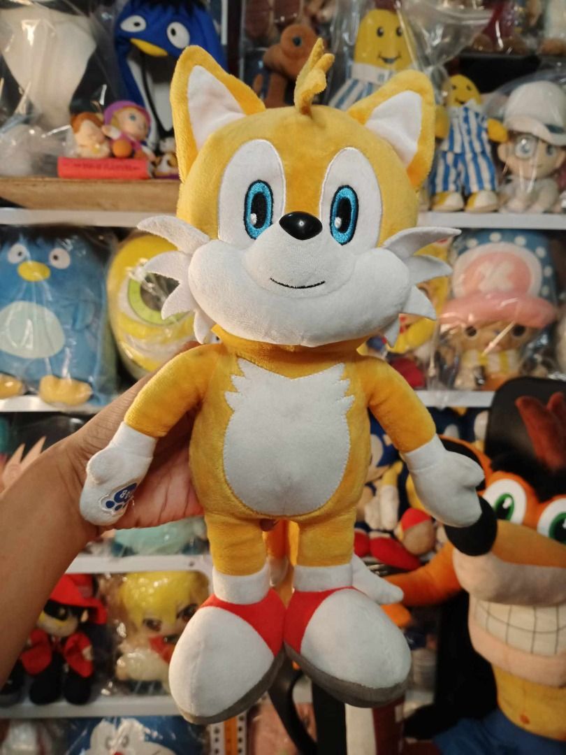 Sonic the Hedgehog Classic Game Tails Large Plush Doll, 12 inches