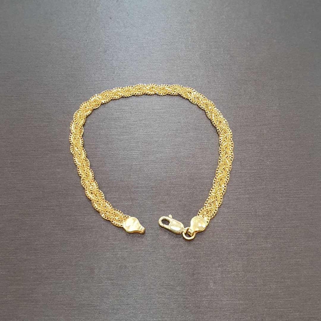Gold new arrivals wave bracelet
